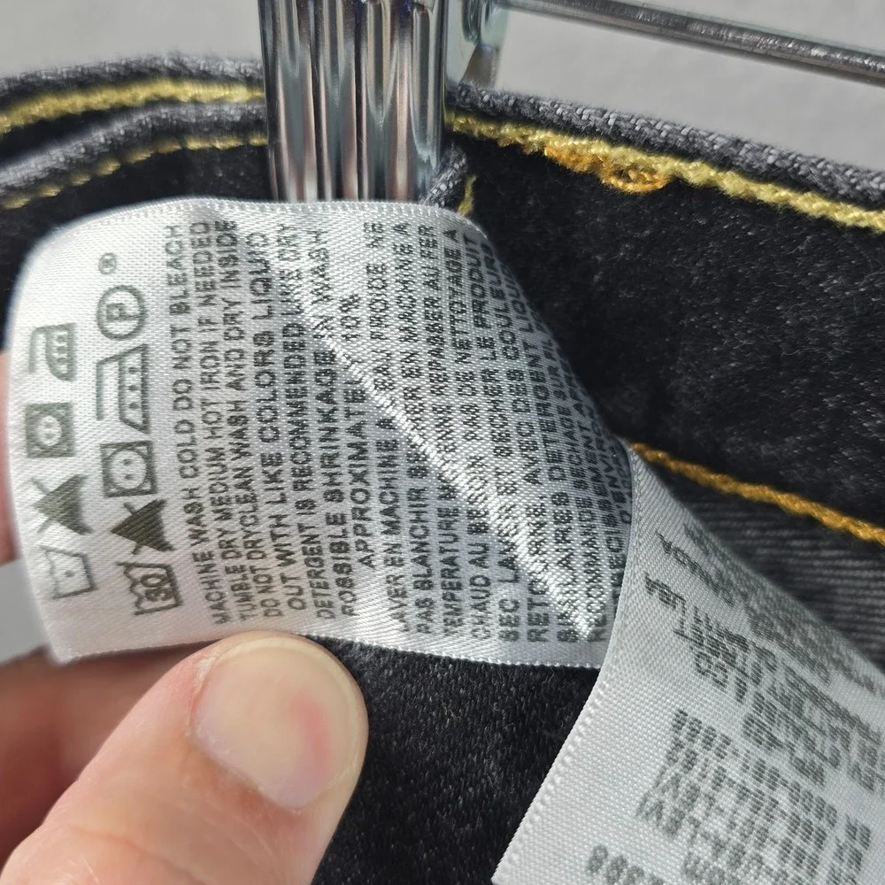 Levi's‎ 501 Button Fly Jeans Mens W40 L34 Dark Wash Straight Leg Made in Mexico